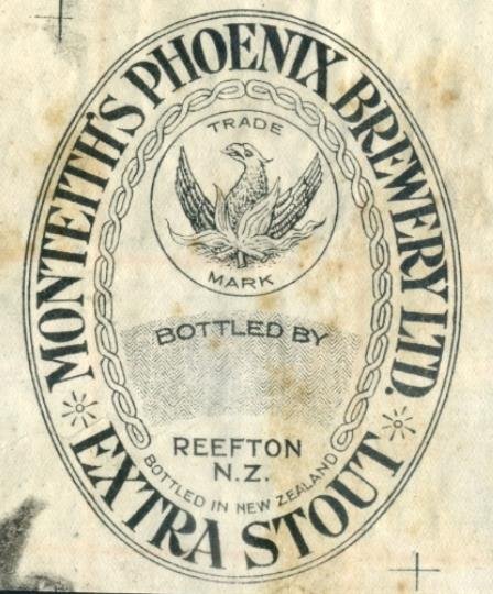 Old Phoniex Label Phoenix Brewer Ltd