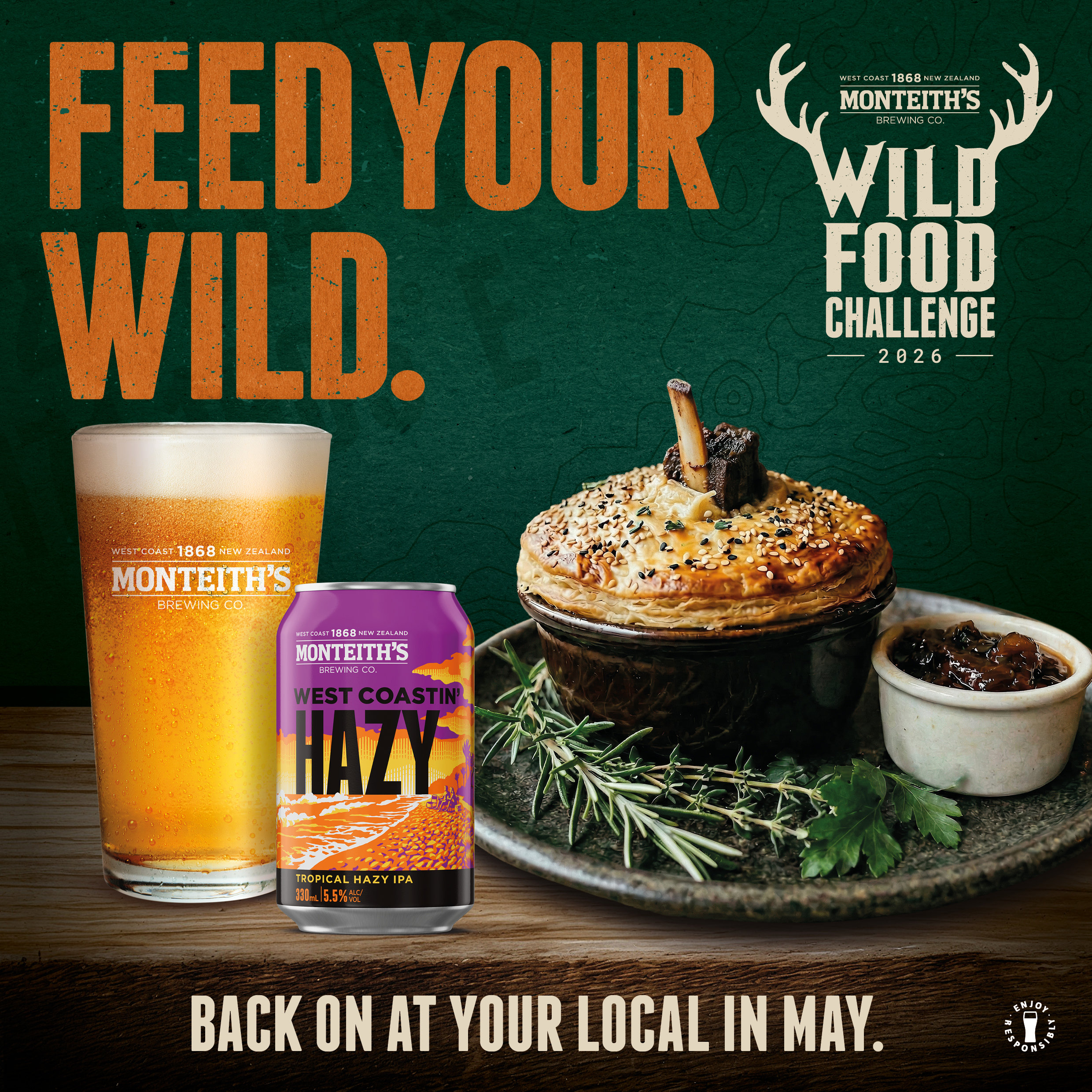 Monteith's WFC 2026 Social Tile