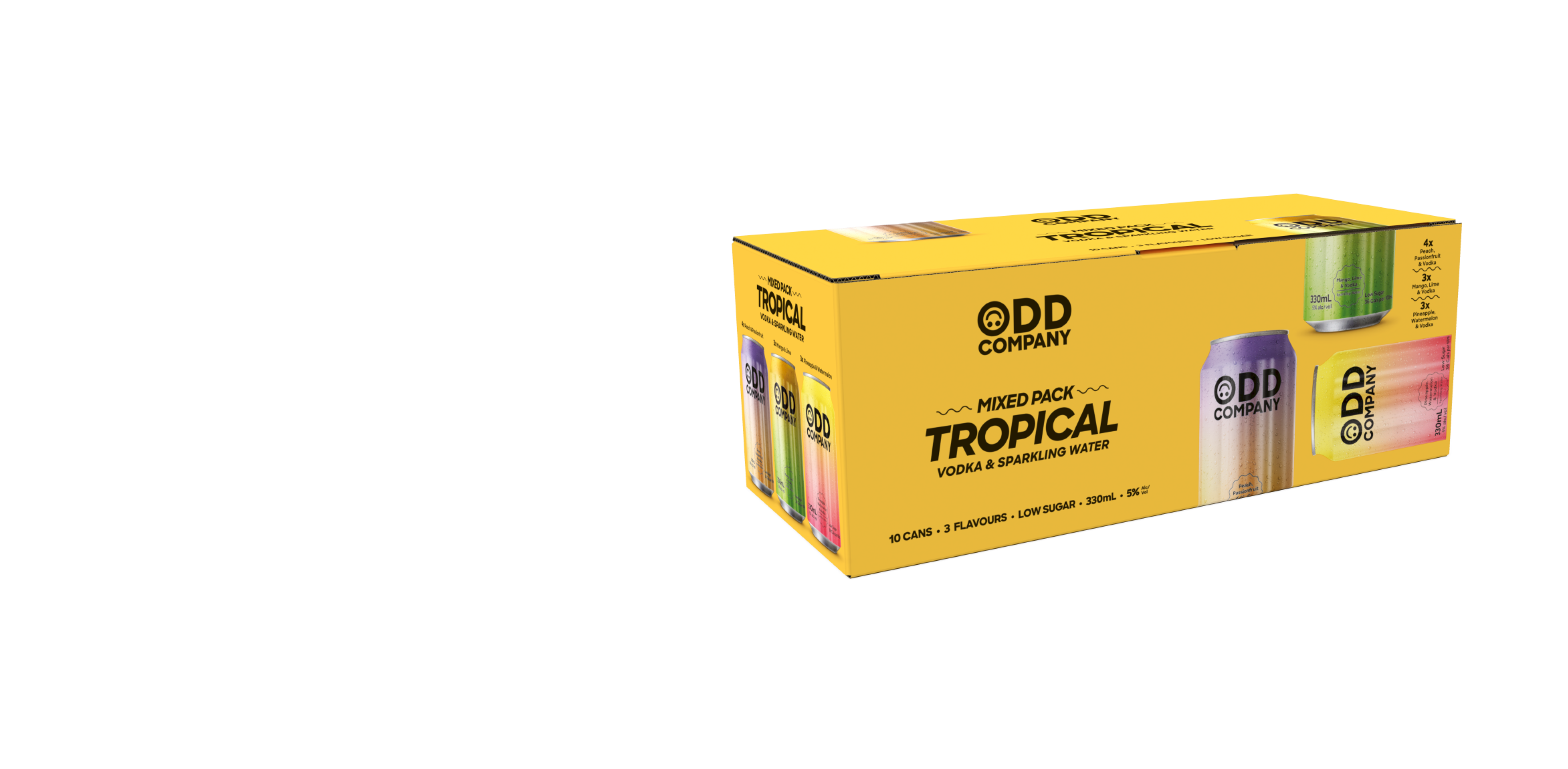 Web Banner Odd Company Tropical 330Ml Mixed 3D