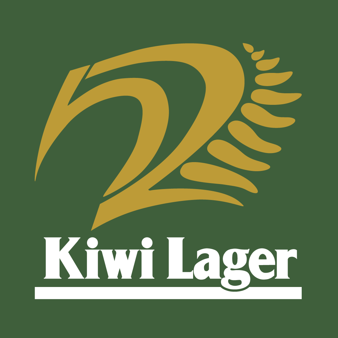 DB Kiwi Lager Logos Stacked Colour
